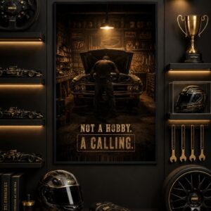 Garage Calling Wall Art – Classic Restoration Poster