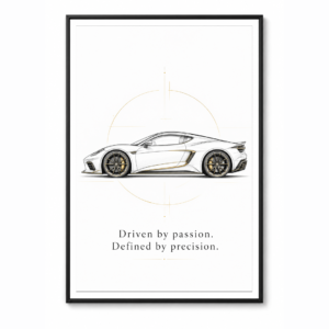Driven by Passion – Luxury Sports Car Wall Art