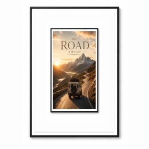 Adventure Roads – Minimal Wall Art