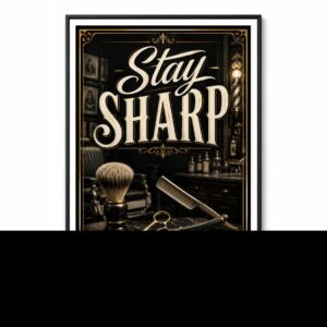 Barber Classic – Bold Wall Art