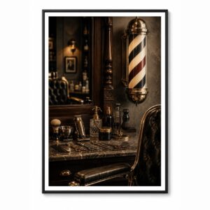 Barber Classic – Elegant Wall Art