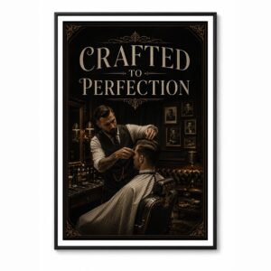 Barber Classic – Luxe Wall Art
