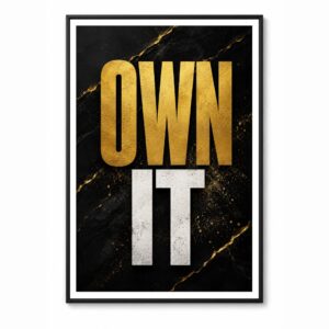 Bold Quotes – Minimal Wall Art