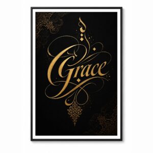 Calligraphy Culture – Minimal Wall Art
