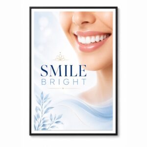 Dental Smile – Minimal Wall Art