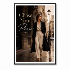 Elegant Woman – Premium Wall Art