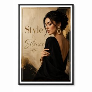 Elegant Woman – Vibrant Wall Art