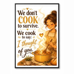 Food – Coral Wall Art