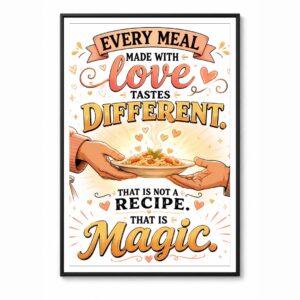 Food – Navy Wall Art