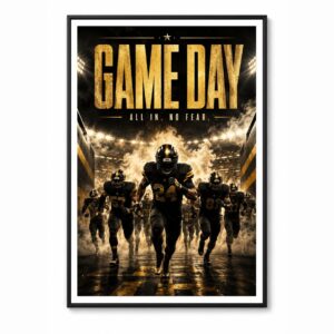 Game Day – Minimal Wall Art