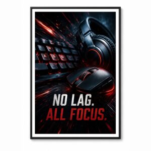Gaming Energy – Vibrant Wall Art