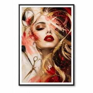 Hair Art – Matte Wall Art