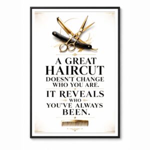 Hair Art – Noir Wall Art