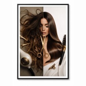 Hair Art – Retro Wall Art