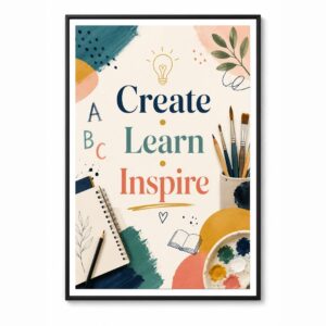 Learning Art – Dark Wall Art