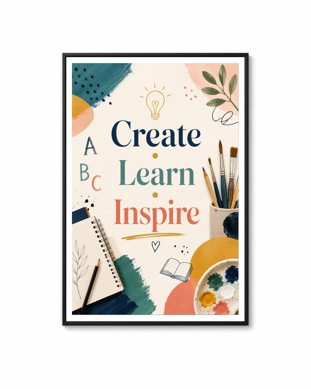 learning-art-dark-wall-art