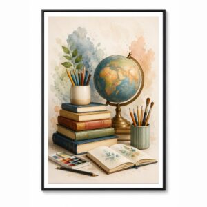 Learning Art – Minimal Wall Art