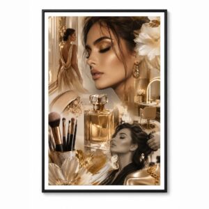 Luxury Beauty – Dark Wall Art