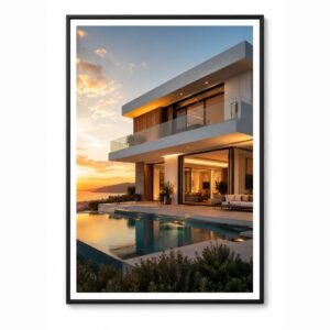 Modern Buildings – Vibrant Wall Art