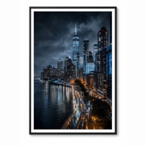 Modern Skyline – Premium Wall Art
