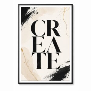 Motivational Words – Vibrant Wall Art
