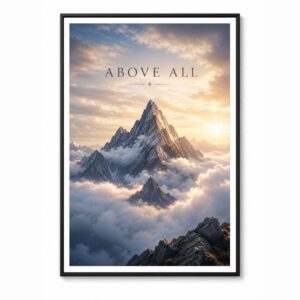 Mountain Views – Dark Wall Art