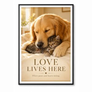 Pet Love – Minimal Wall Art