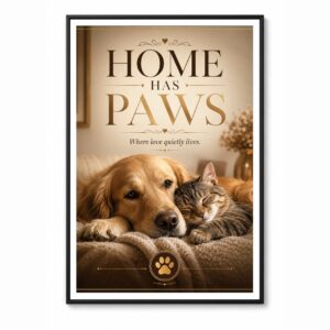 Premium Pets – Dark Wall Art