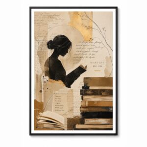 Reading Mood – Premium Wall Art