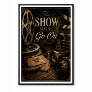 Vintage Cinema – Dynamic Wall Art