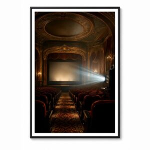 Vintage Cinema – Minimal Wall Art