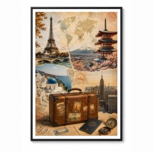 World Travel – Minimal Wall Art